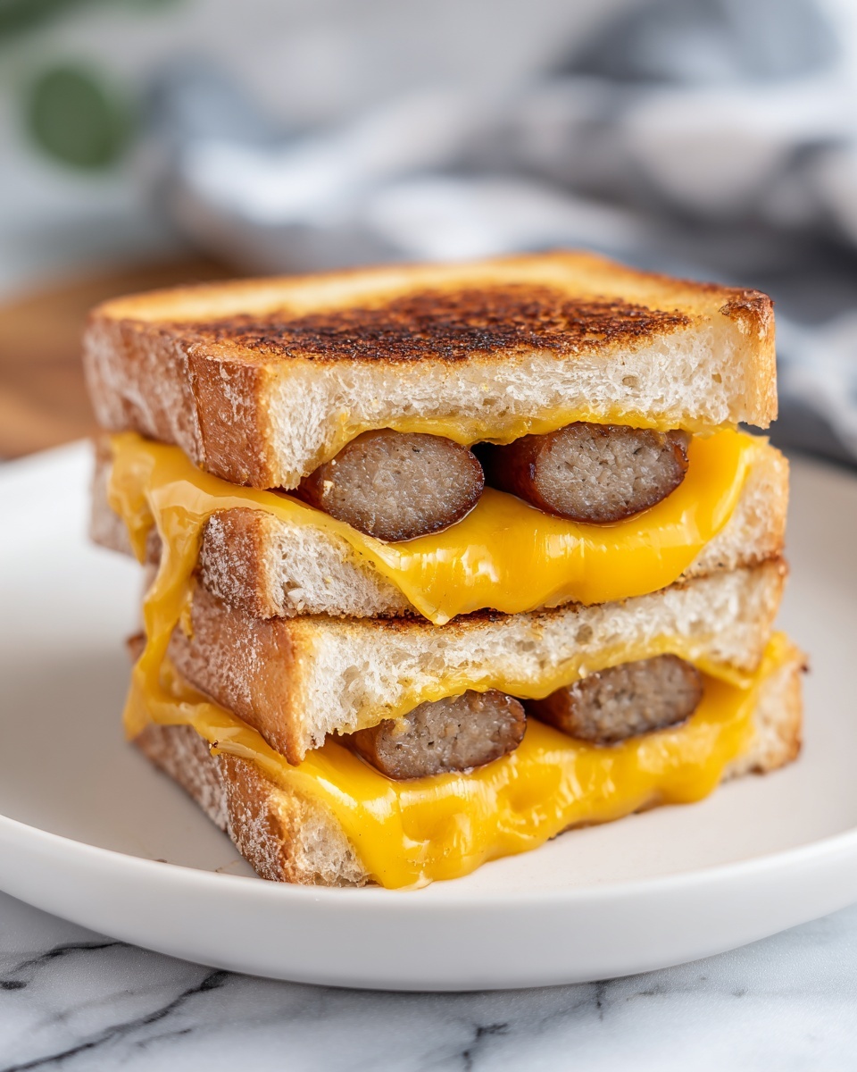 Air Fryer Grilled Cheese Hot Dogs Recipe - Recipe Image