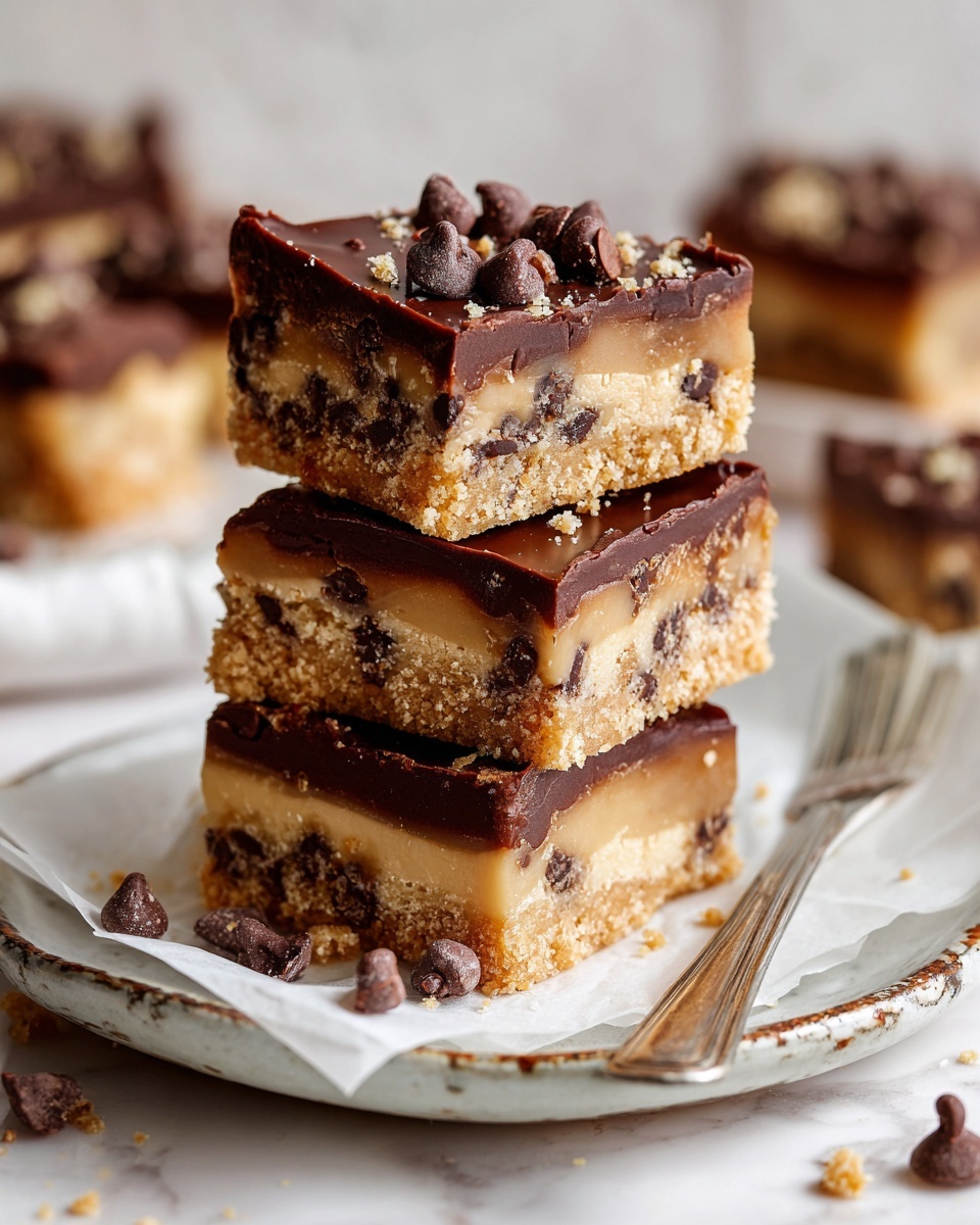 No Bake Cookie Dough Bars: Easy Recipe & Delicious Dessert Recipe - Recipe Image