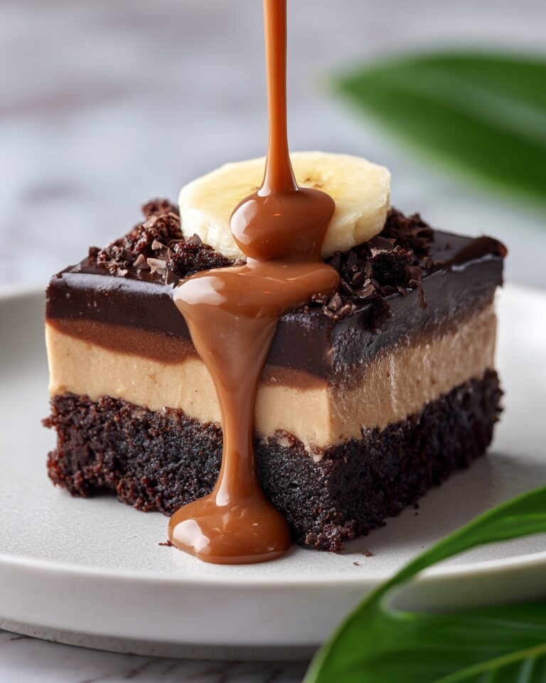 Banana Bread Brownies with Vanilla Frosting Recipe