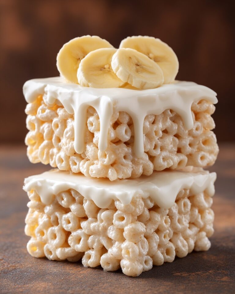 Banana Pudding Rice Krispies Treats Recipe