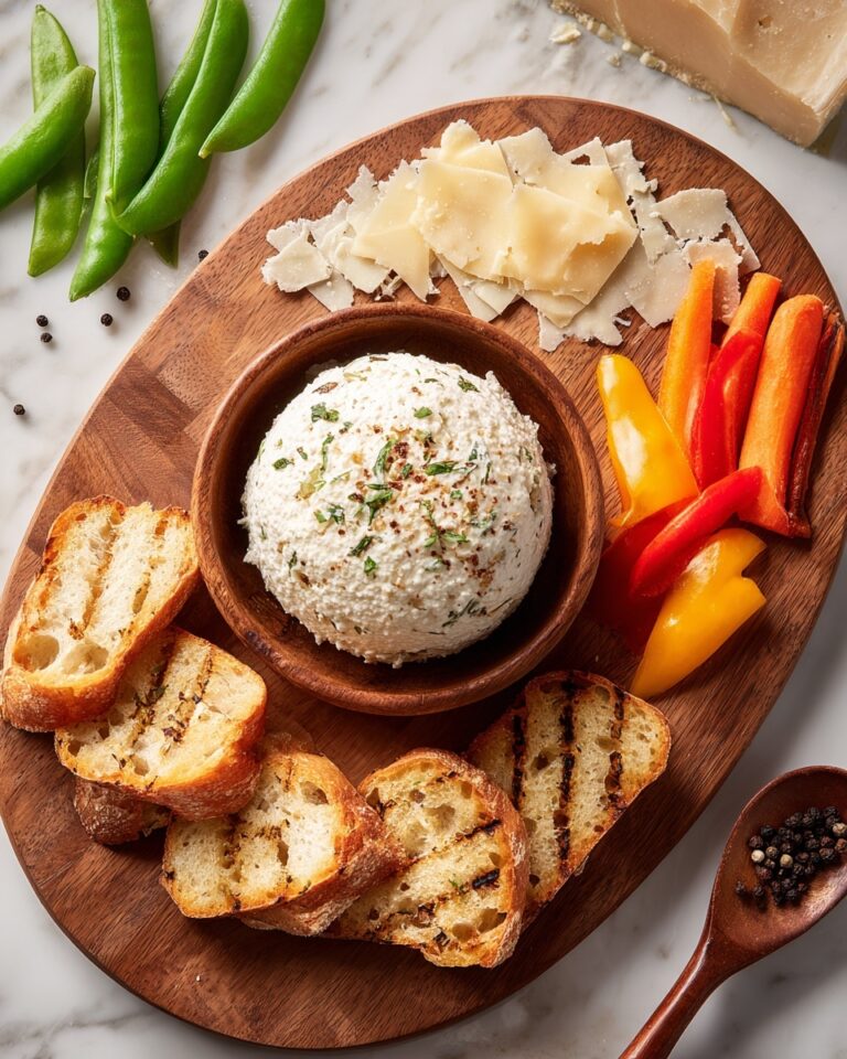 Parmesan Peppercorn Cheese Ball Recipe