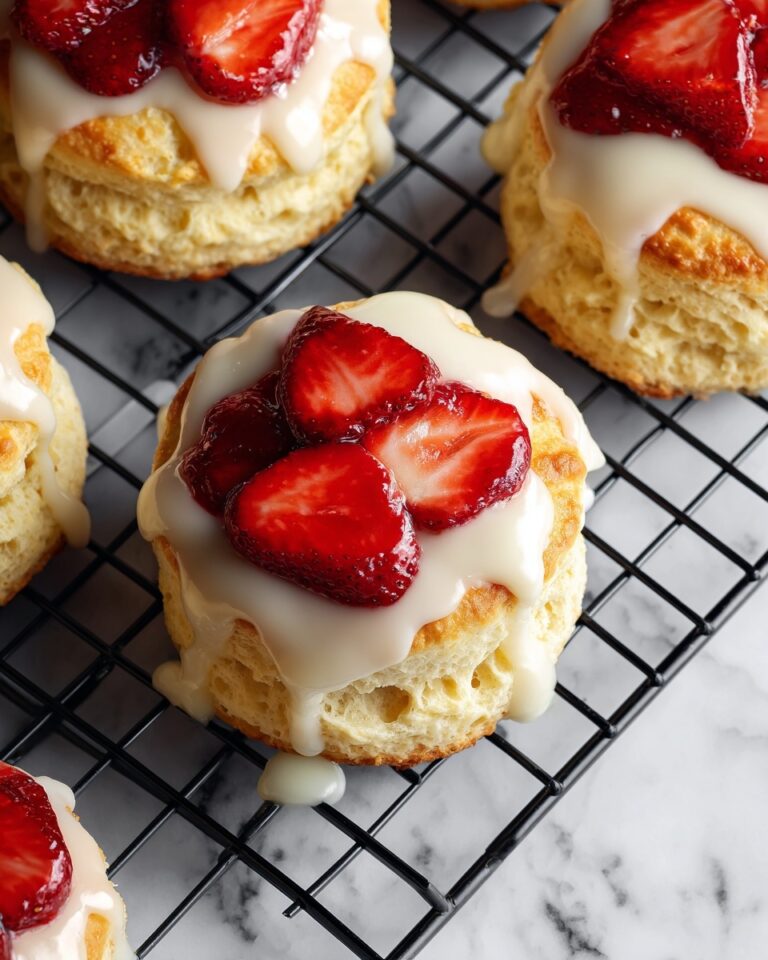 Fresh Buttermilk Strawberry Biscuits Recipe