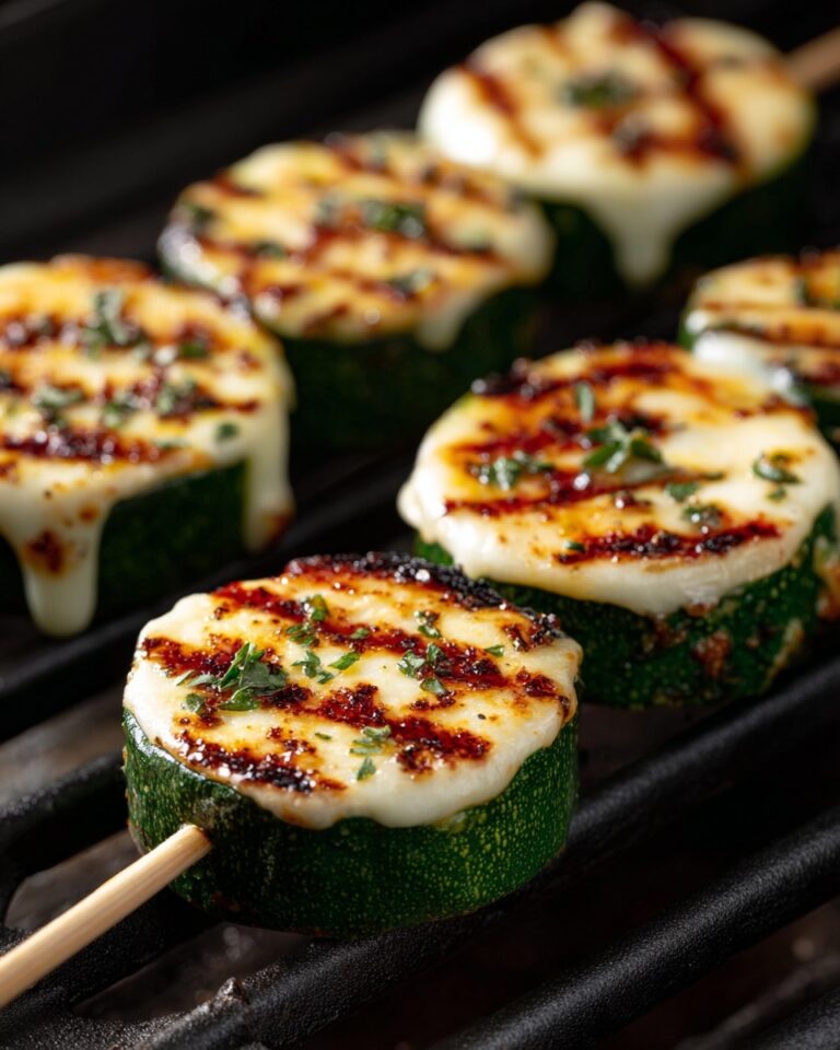 Garlic Butter Zucchini Skewers Recipe