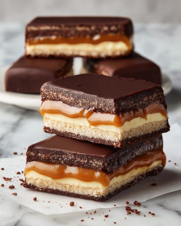 Caramel Biscuit Bars Recipe