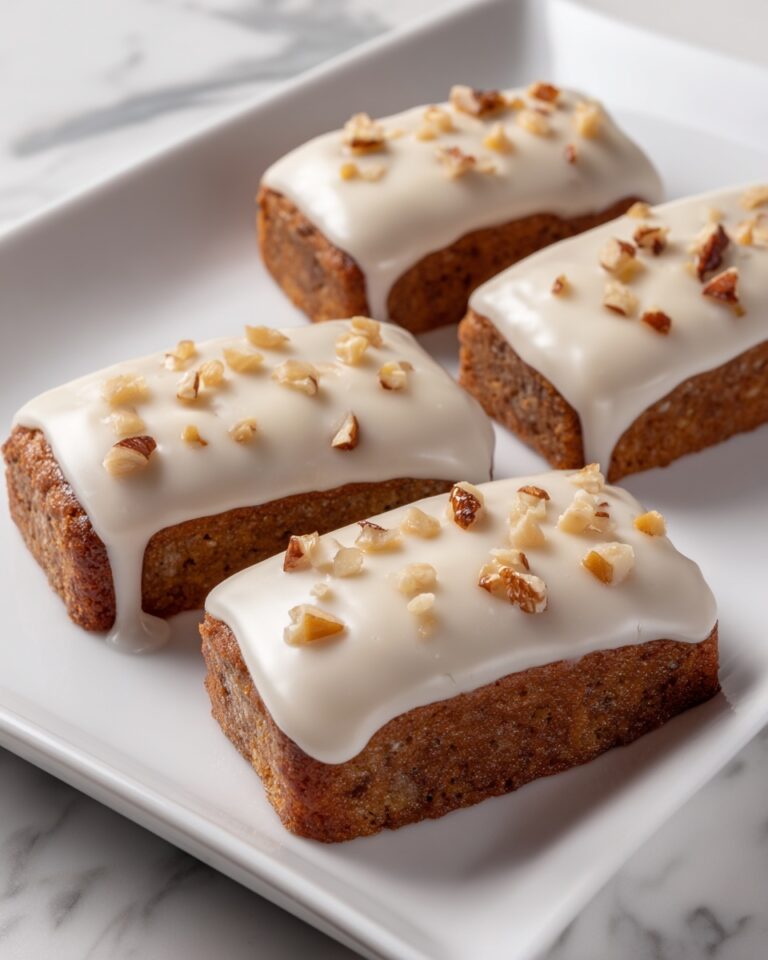Mini Carrot Cake Loaves Recipe