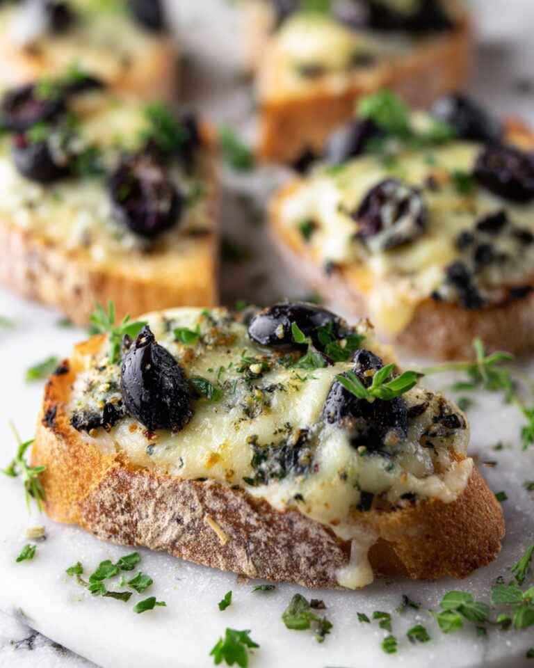 Olive Cheese Melts Recipe