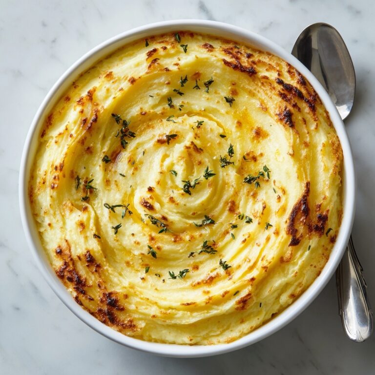 Creamiest Baked Mashed Potatoes Recipe