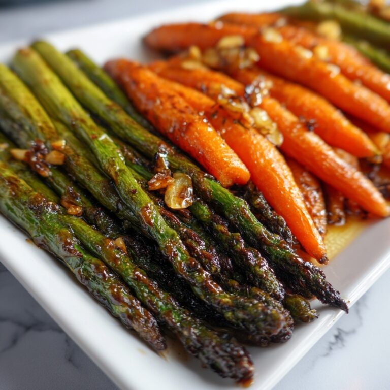 Roasted Asparagus and Carrots Recipe