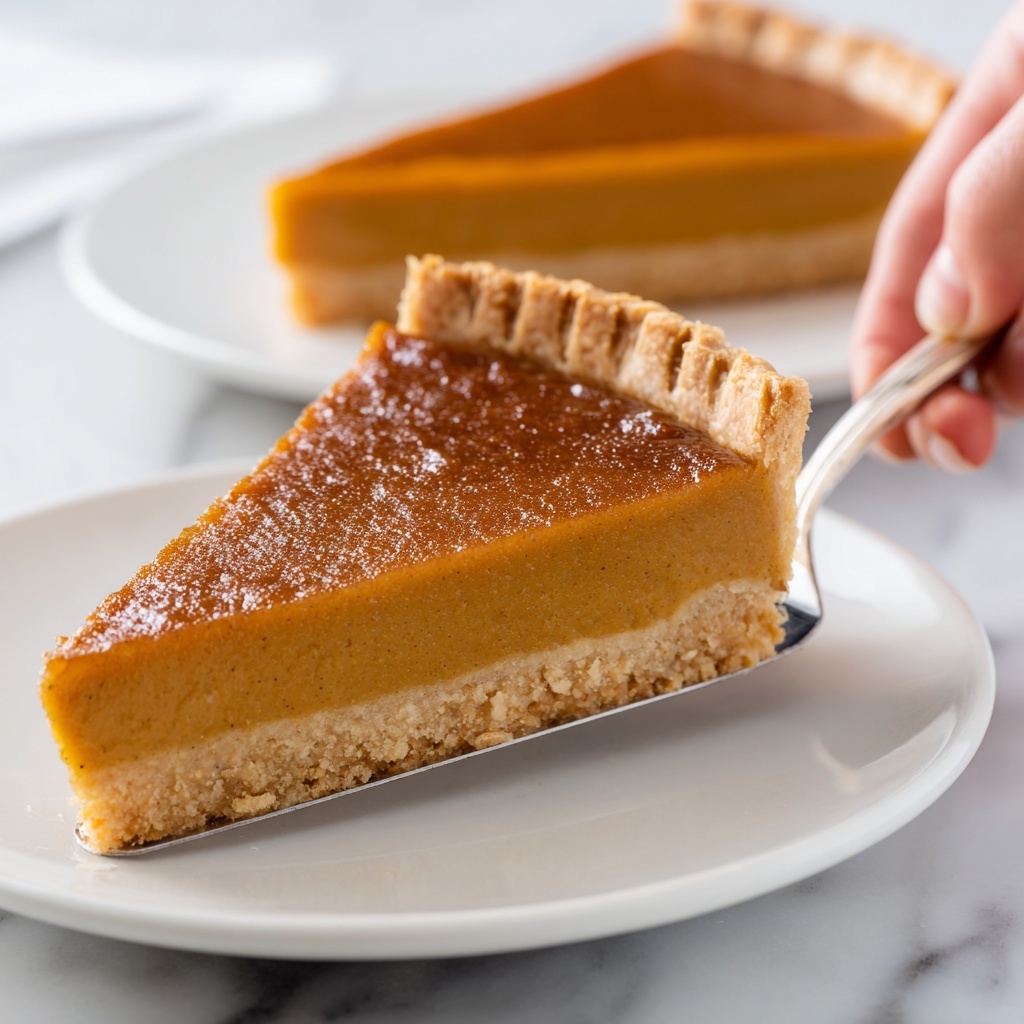 Orange Sweet Potato Custard Pie Recipe - Recipe Image