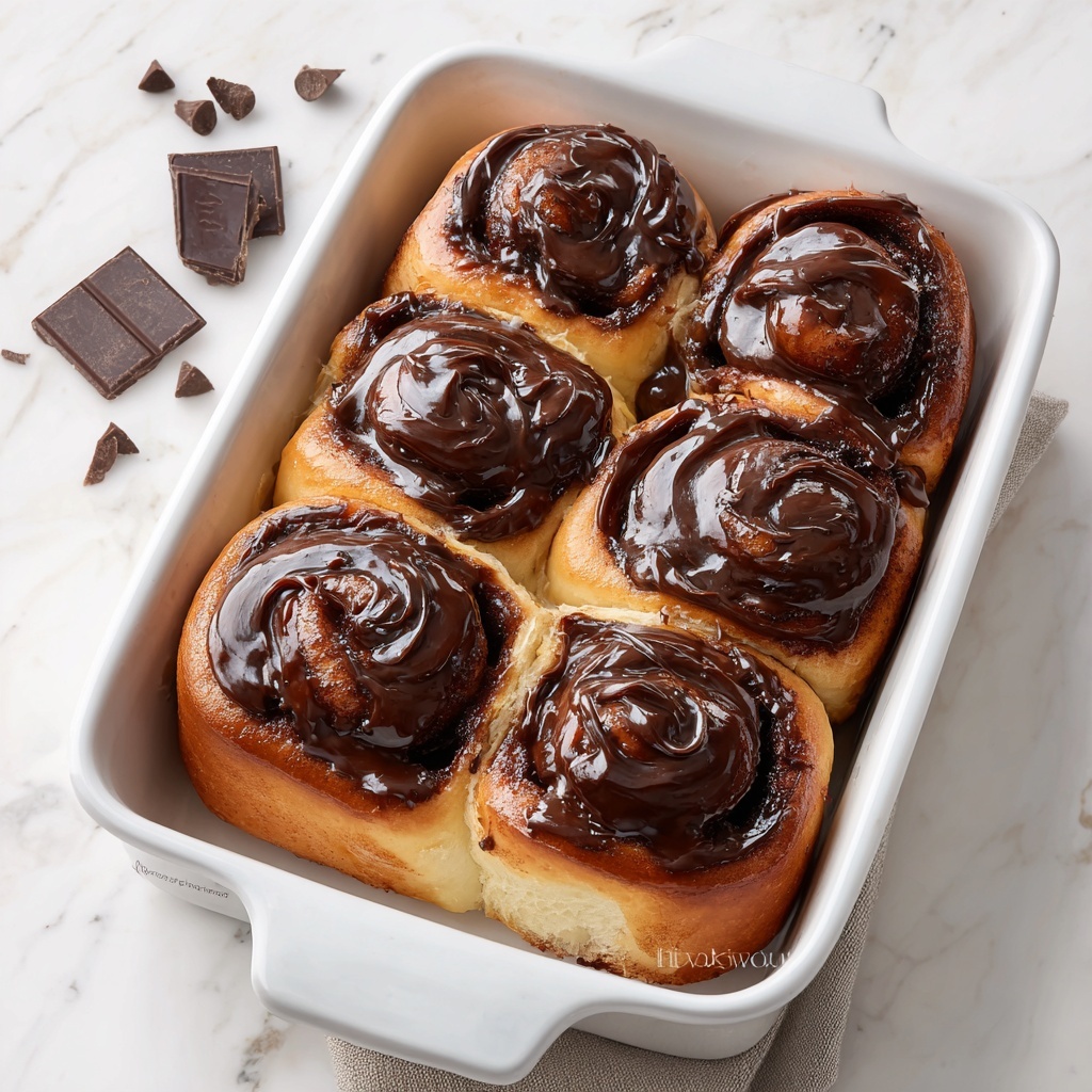 Chocolate Cinnamon Rolls Recipe - Recipe Image