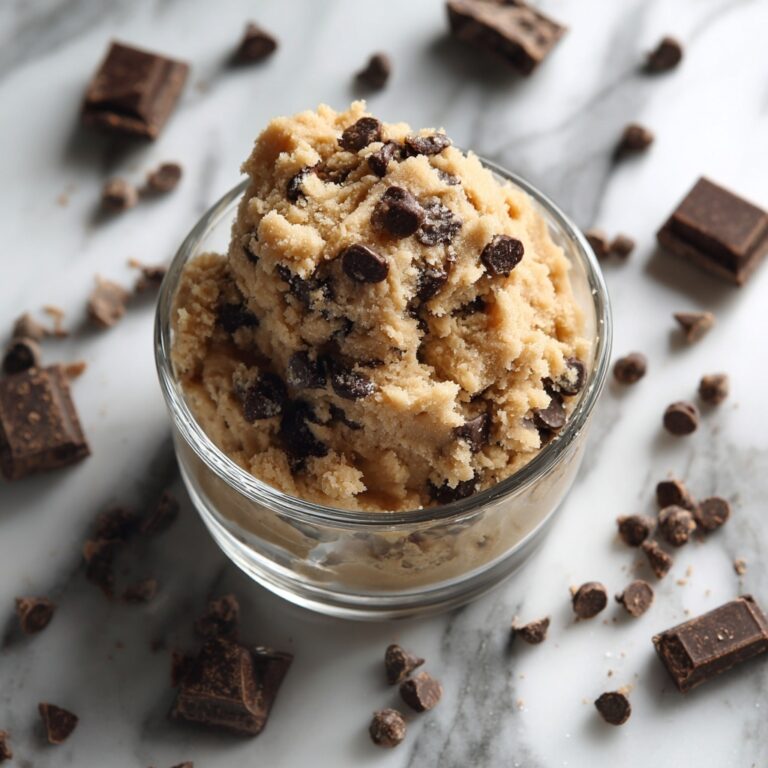Edible Brownie Batter Cookie Dough Recipe