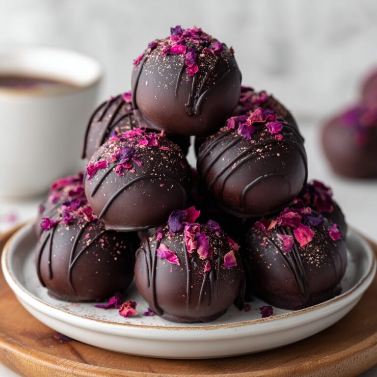 Fudgy Chocolate Beet Truffles Recipe