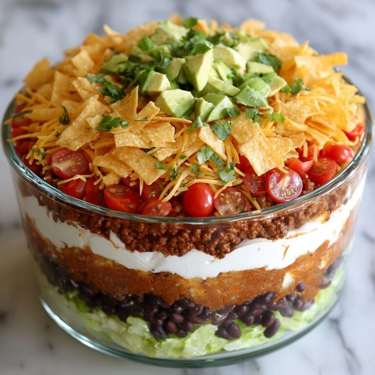 Seven Layer Taco Salad Recipe