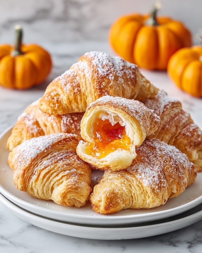 Mini Pumpkin Pie Crescent Rolls Recipe