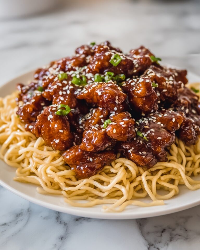 Sassy Honey Garlic Chicken Lo Mein Recipe