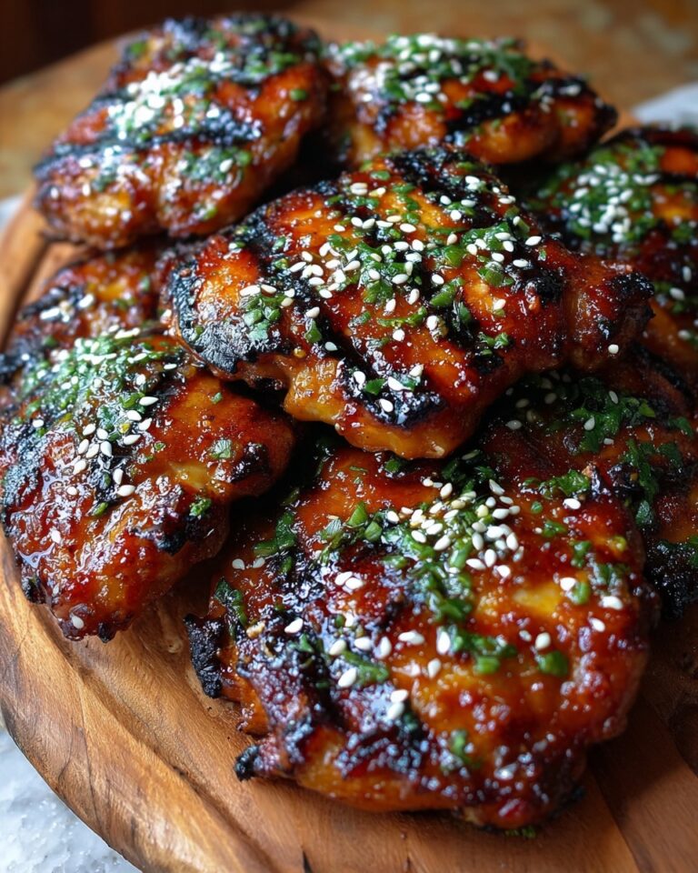 Korean Honey Sesame Grilled Chicken Recipe