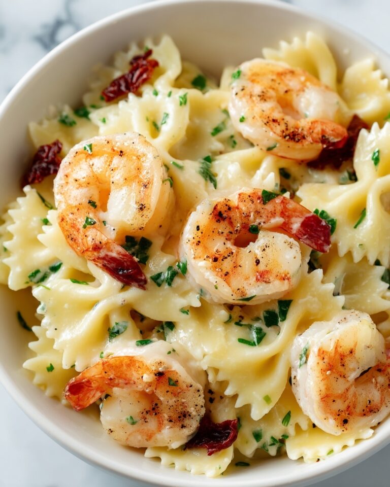 Creamy Garlic Shrimp Pasta Recipe