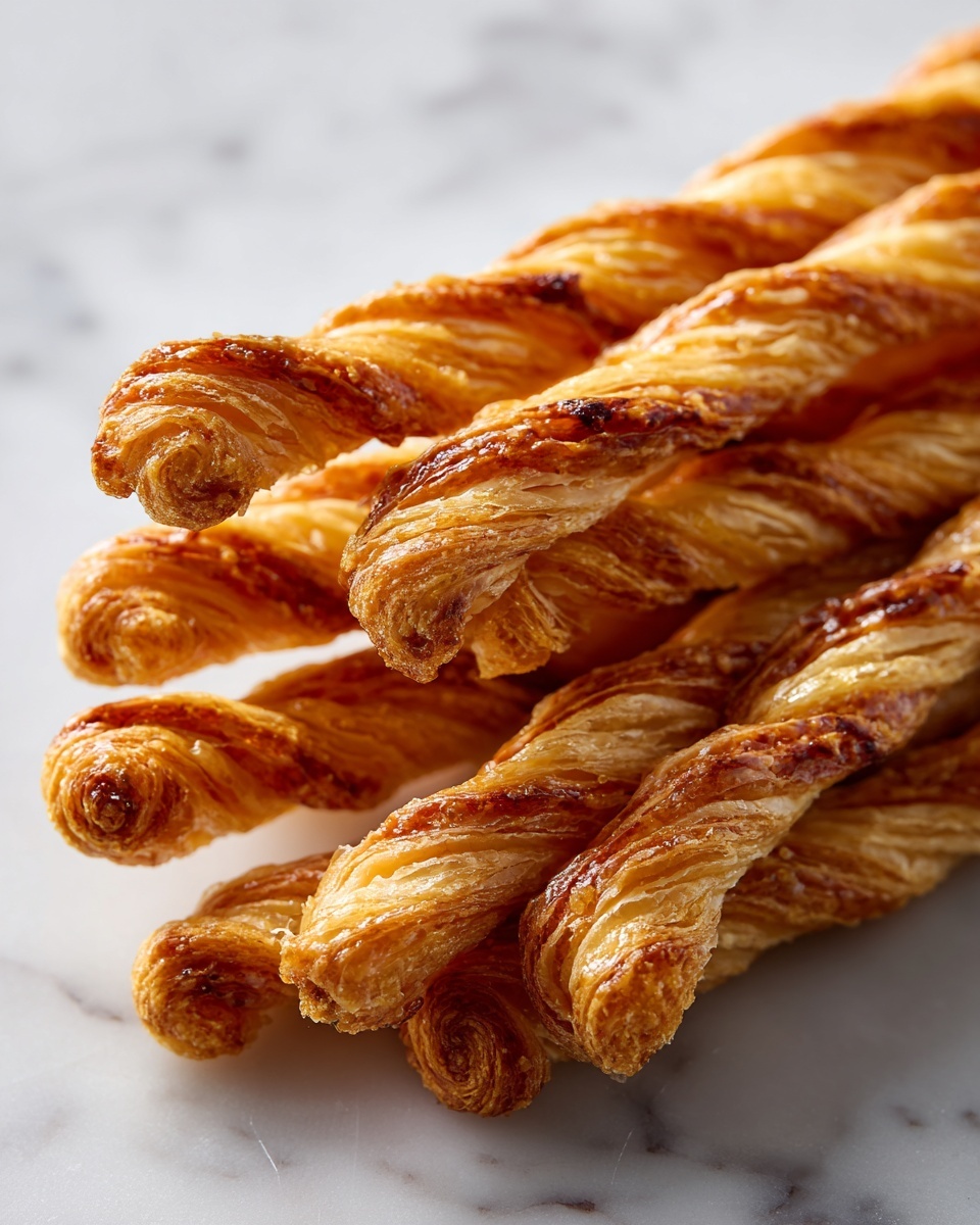 Puff Pastry Cheese Straws Recipe - Recipe Image