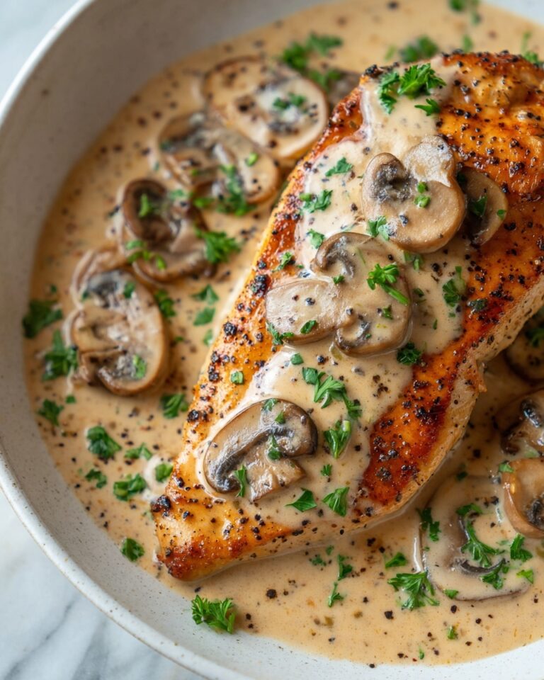 Creamy Mushroom Chicken Recipe