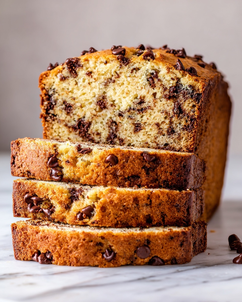 Chocolate Chip Banana Bread Recipe - Recipe Image