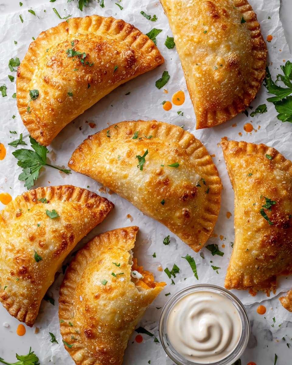 Cheesy Buffalo Chicken Stromboli Recipe - Recipe Image