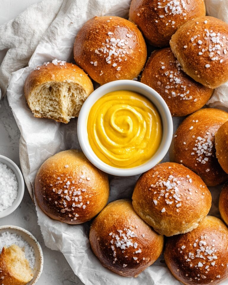 Easy Sourdough Pretzel Bites Recipe