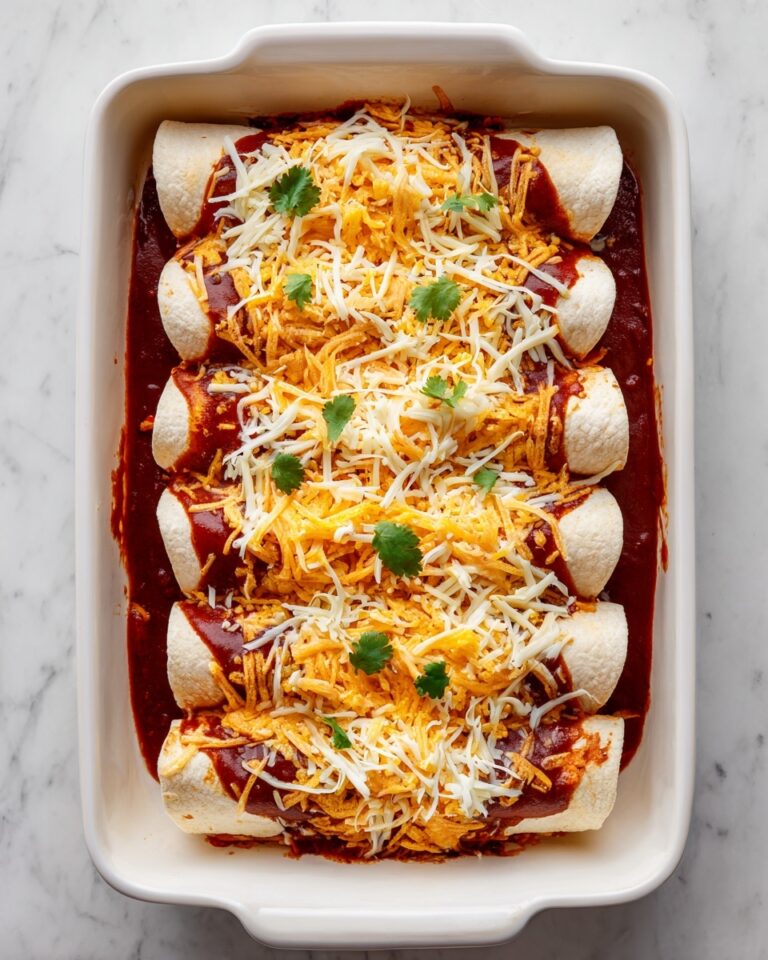 Chicken Enchiladas with Homemade Red Enchilada Sauce Recipe