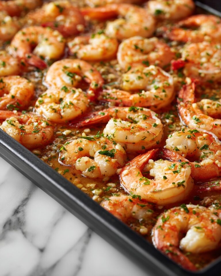 Baked Garlic Parmesan Shrimp Recipe