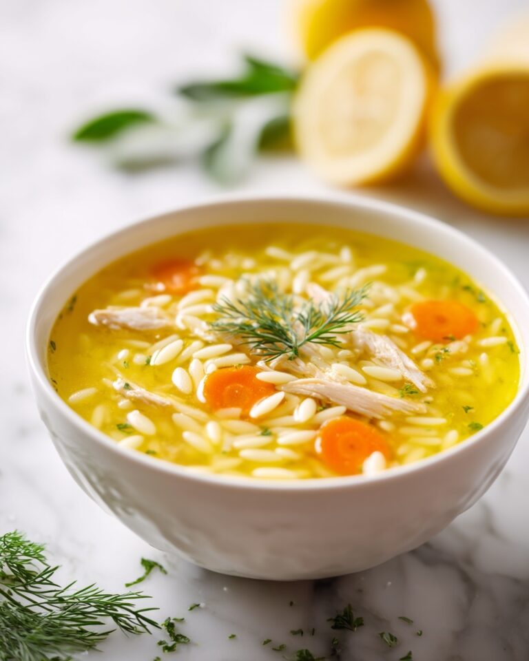 Mediterranean Lemon Chicken Soup Recipe