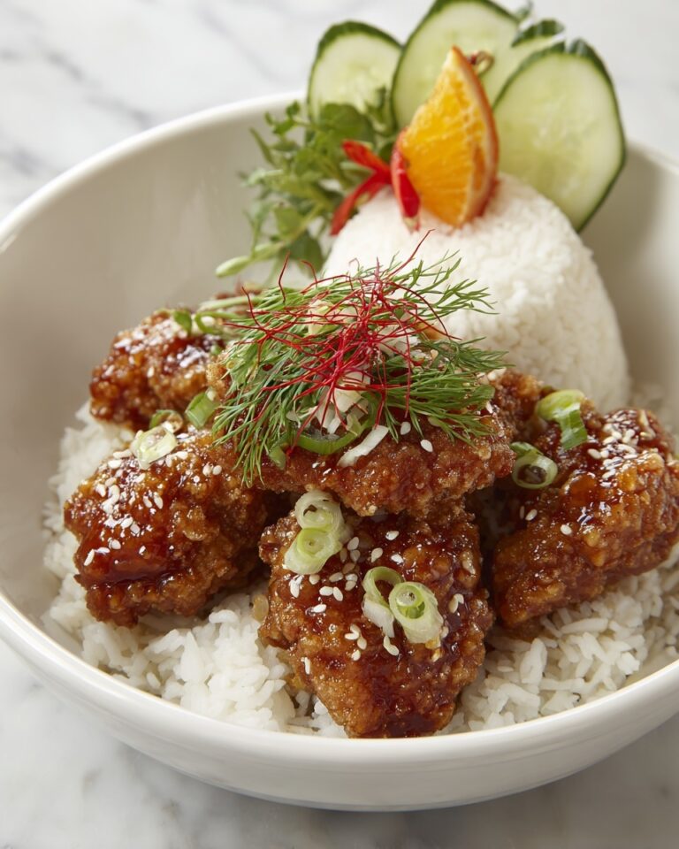 Taiwanese Fried Chicken Cutlet with Orange Honey and Miso Glaze Recipe