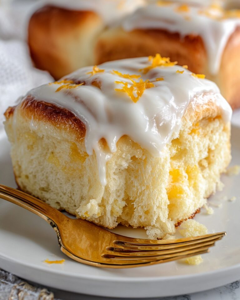 Homemade Orange Sweet Rolls Recipe