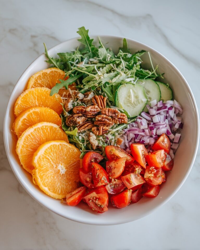 Citrus Arugula Salad with Goat Cheese and Toasted Nuts Recipe