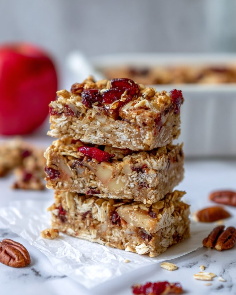 Apple Cinnamon Granola Bars Recipe