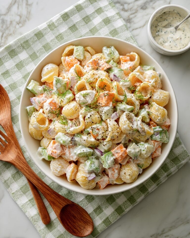 Dill Pickle Pasta Salad Recipe