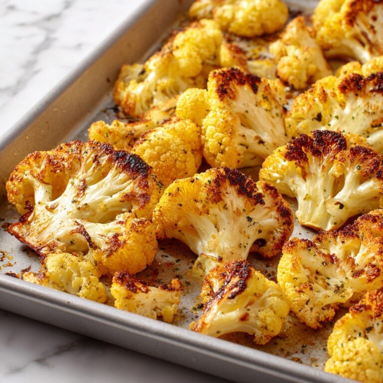 Hot Honey Roasted Cauliflower Recipe