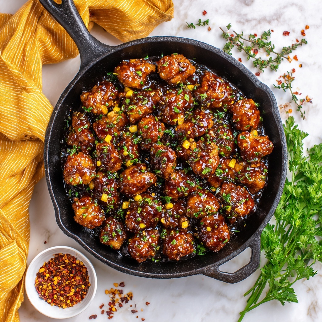 Honey Garlic Chicken Bites Recipe - Recipe Image