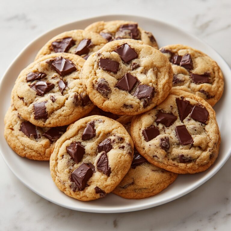 Thick & Chewy Chocolate Chip Cookies Recipe