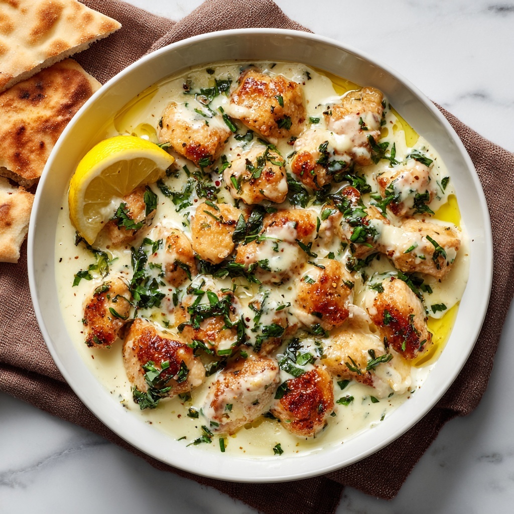 Lebanese Lemon Garlic Chicken - Al Aseel Copycat Recipe - Recipe Image