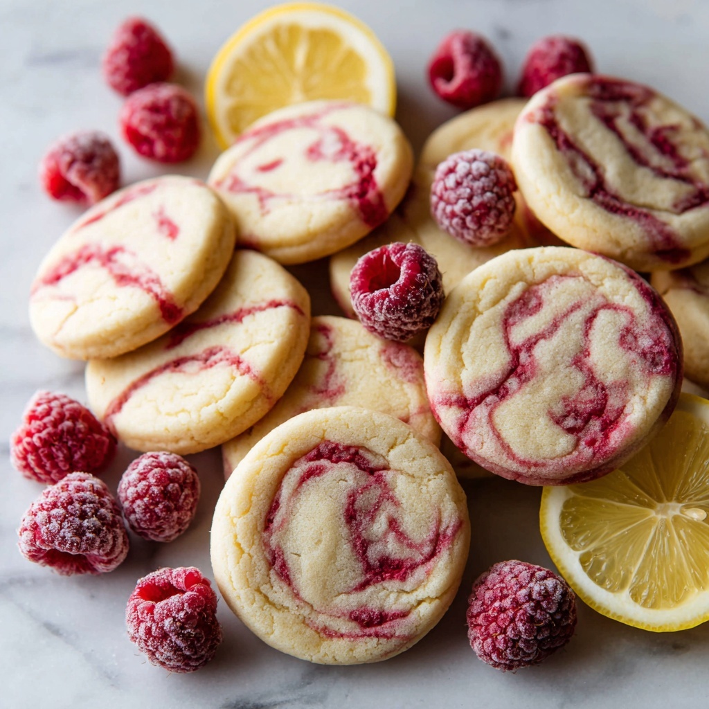 Lemon Raspberry Cookies Recipe - Recipe Image