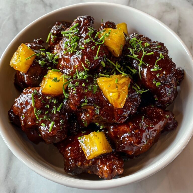 Brown Sugar Pineapple Wings Recipe