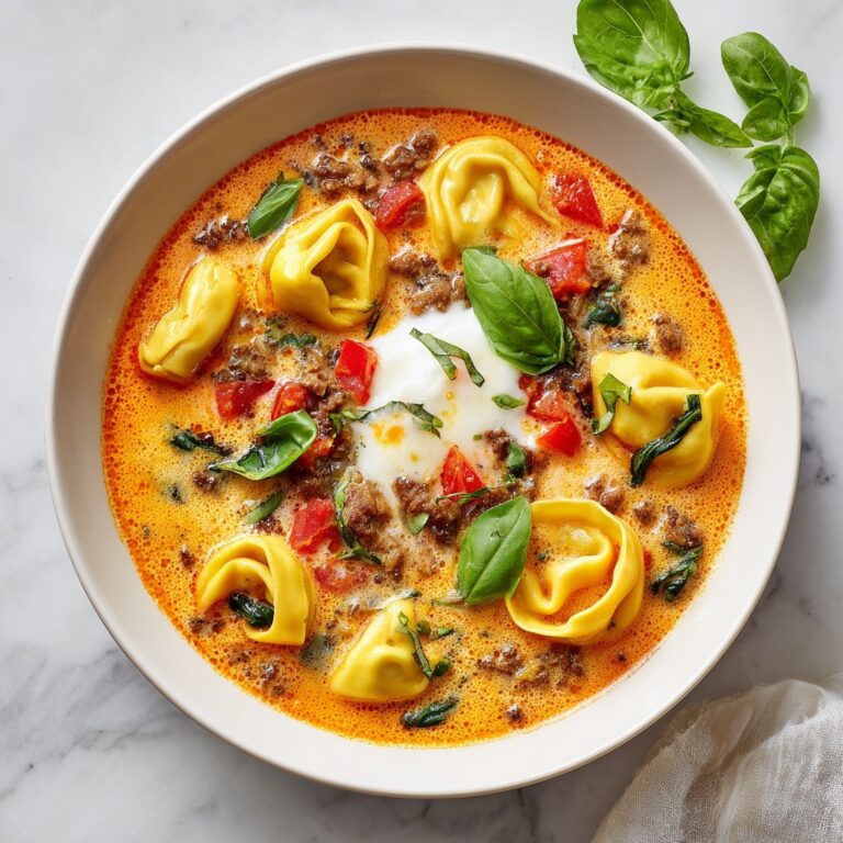 Creamy Sausage Tortellini Soup Recipe