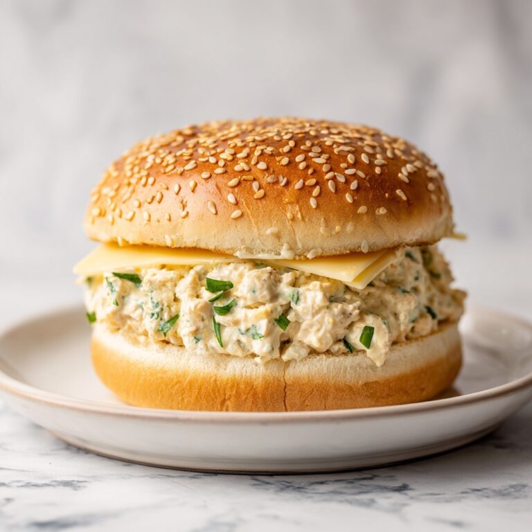 Chicken Alfredo Sloppy Joes Recipe
