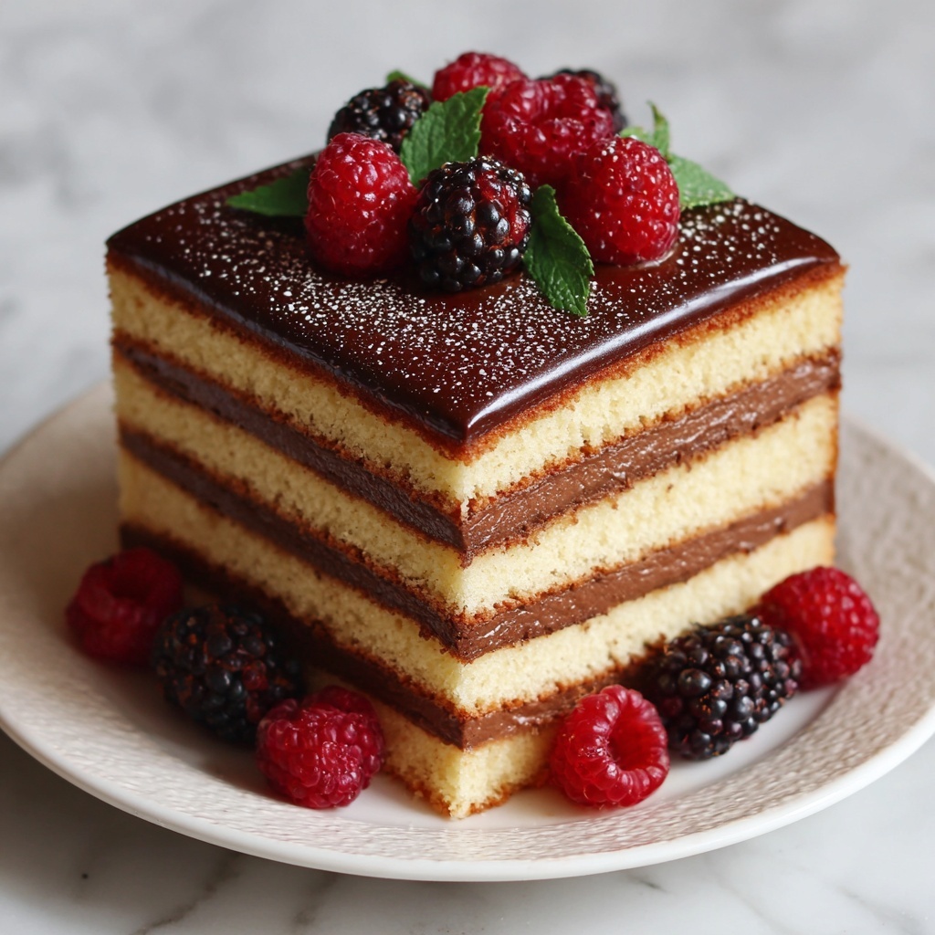 Opera Cake Recipe - Recipe Image