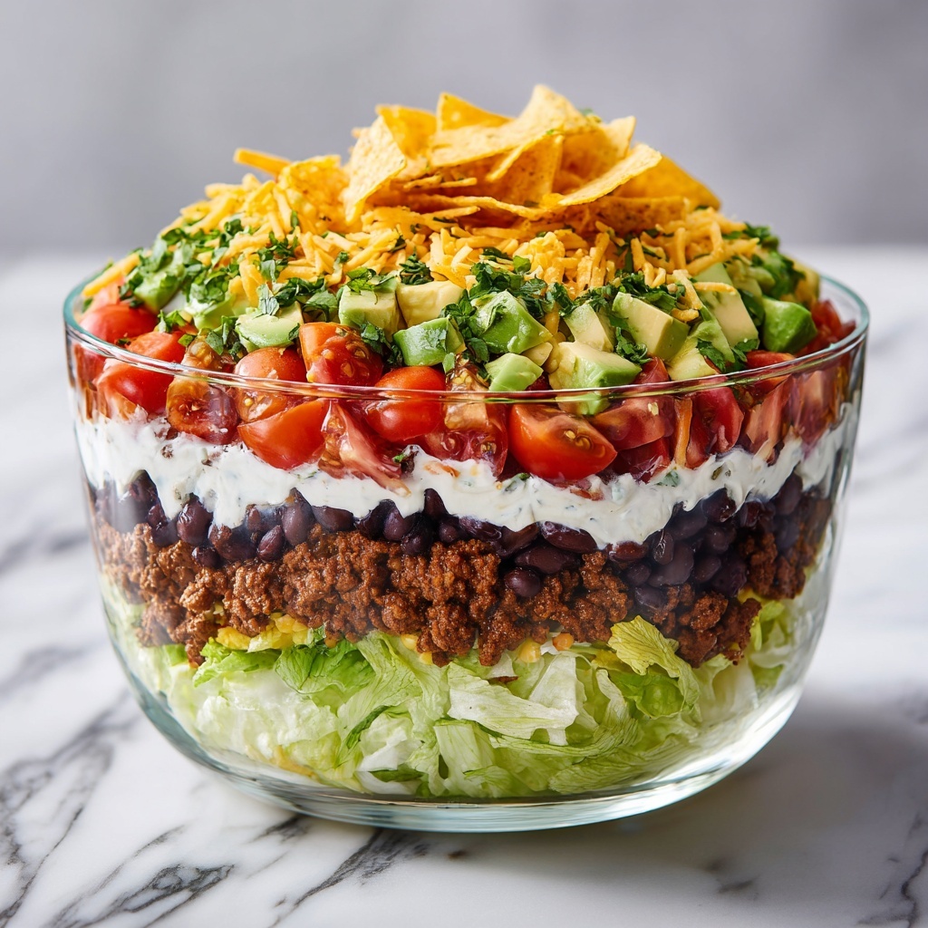 Seven Layer Taco Salad Recipe - Recipe Image