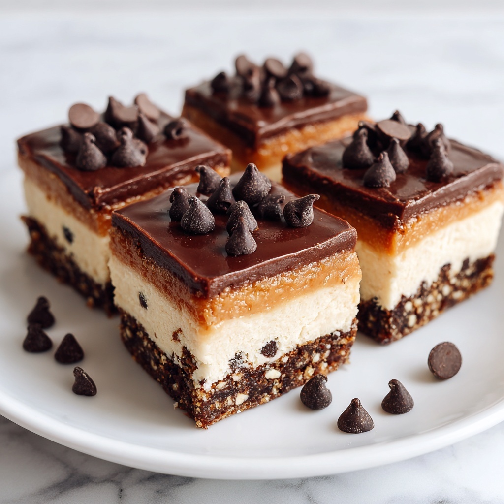 Chocolate Chip Cheesecake Bars Recipe - Recipe Image