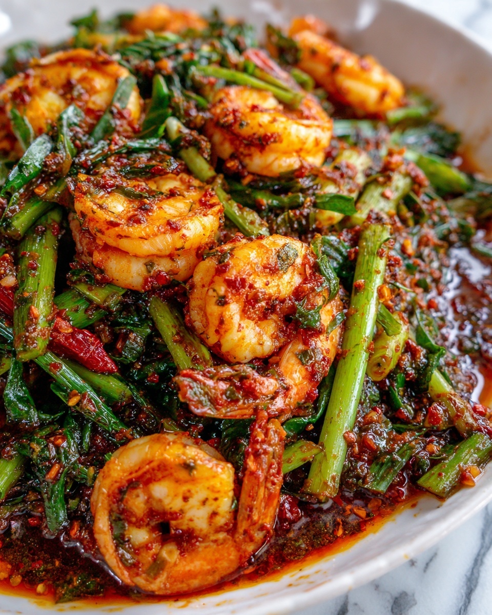 Garlic Shrimp With Chili Crisp Recipe - Recipe Image