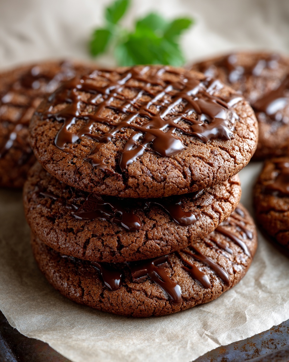 Nanny's Uncooked Chocolate Cookies Recipe - Recipe Image