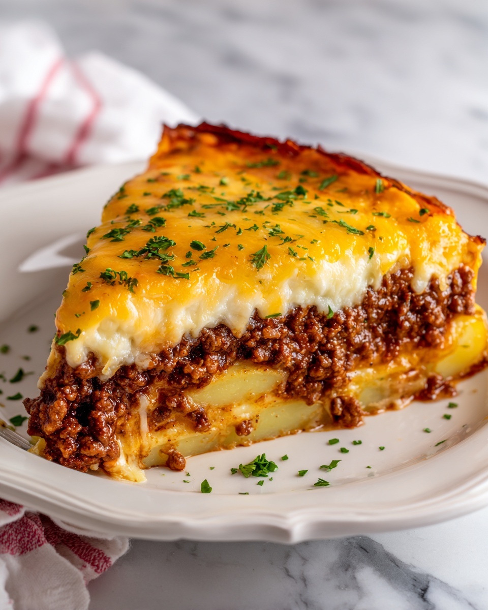 Cheesy Taco Potato Casserole Recipe - Recipe Image