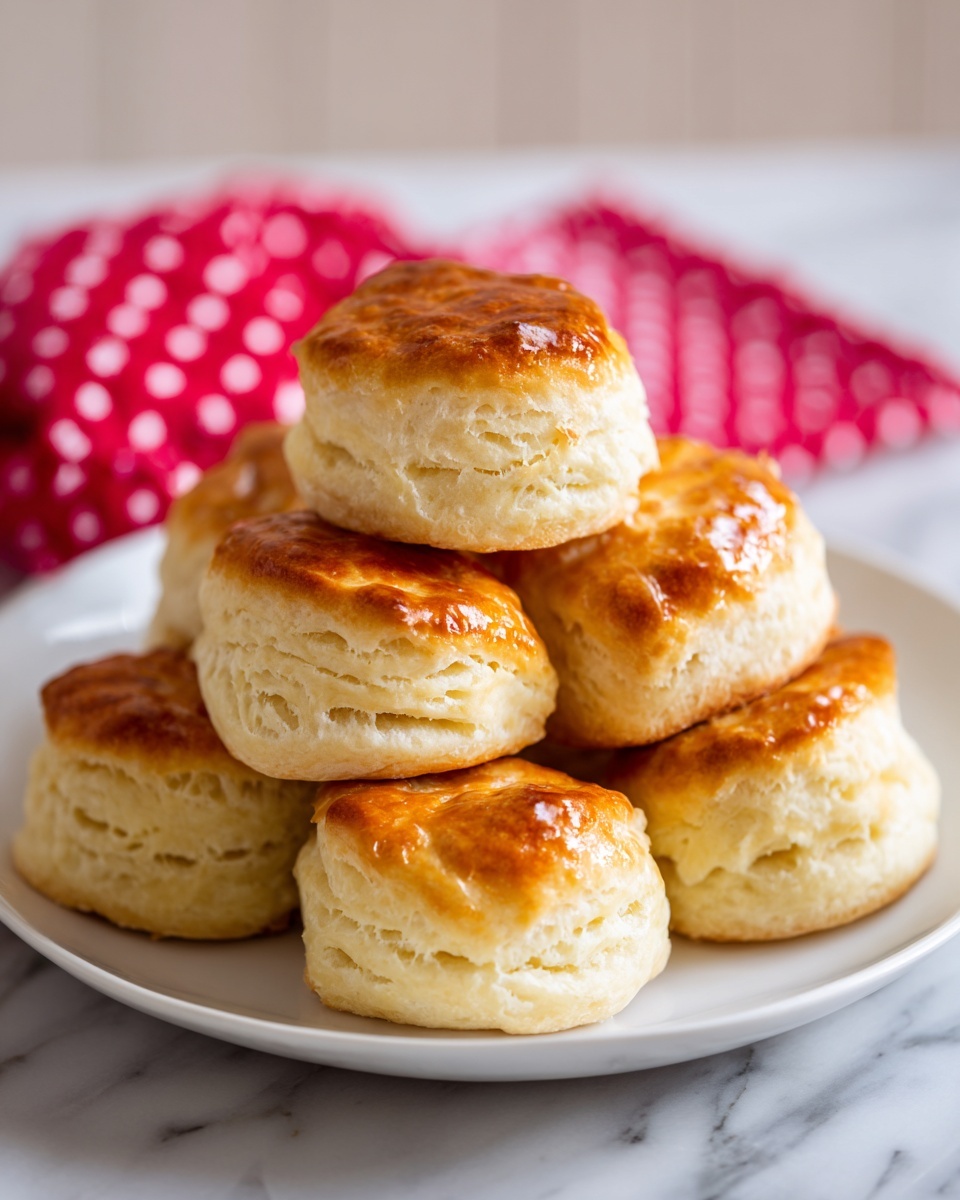 Frozen Biscuits in Air Fryer with Cheddar, Garlic Butter, and Honey Recipe - Recipe Image