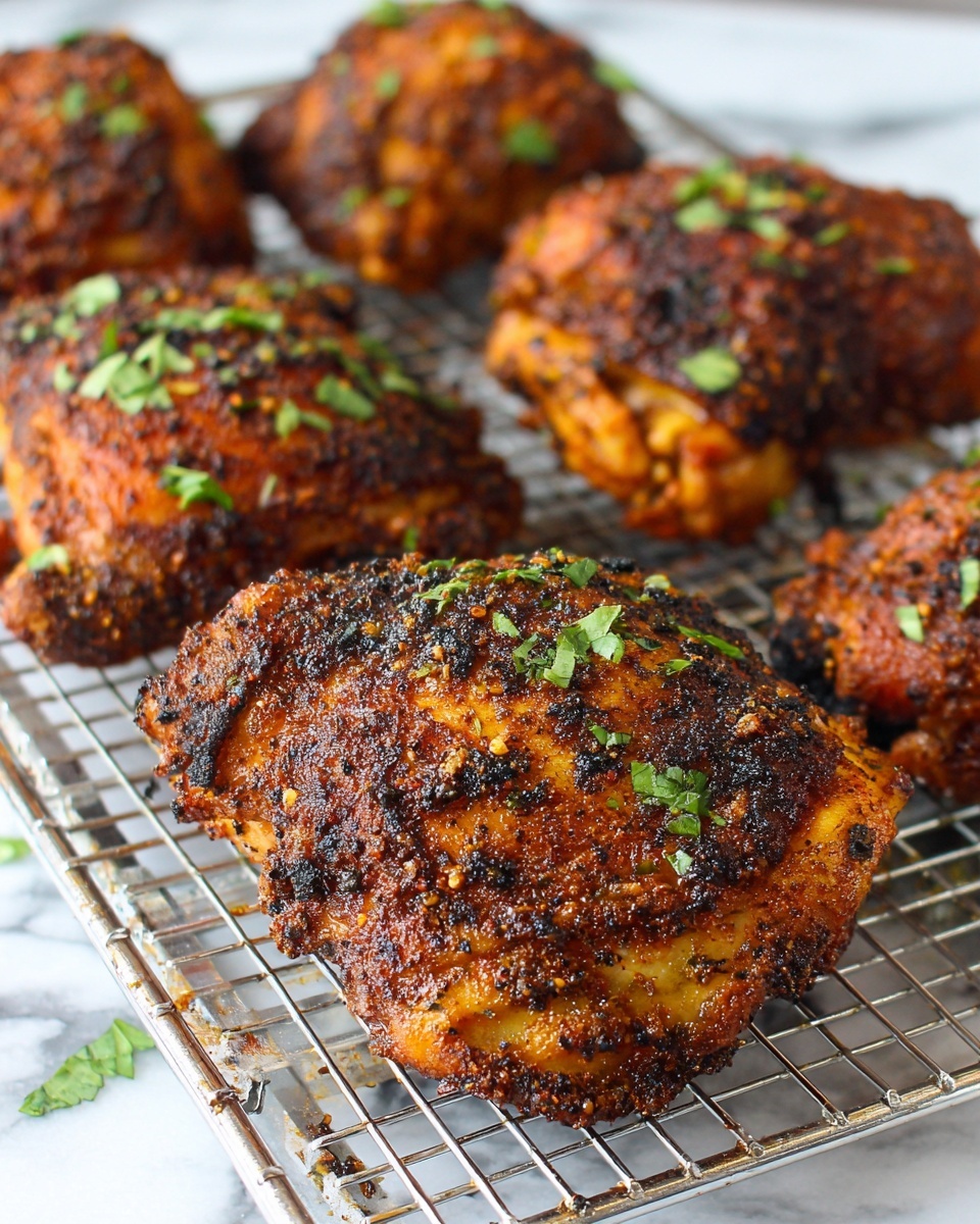 Air Fryer Chicken Thighs Recipe - Recipe Image